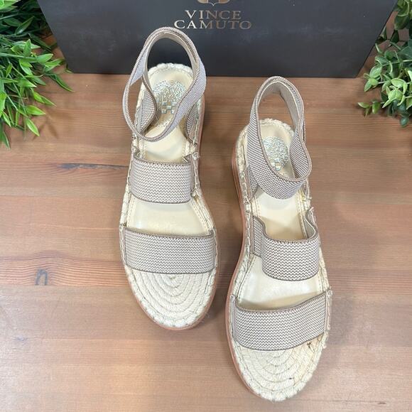 Vince Camuto Kolindia Platform Espadrille Sandals Size 7 - Picture 3 of 12